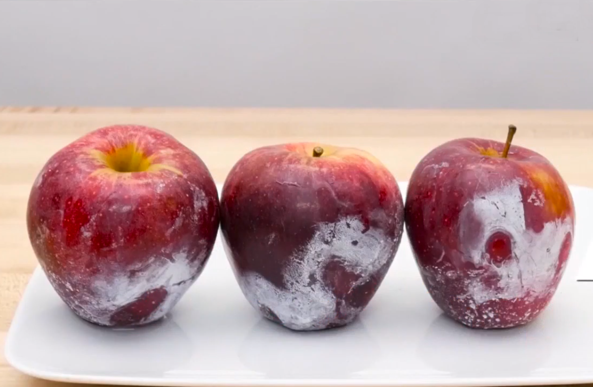 Cách nhận biết táo ngâm hóa chất