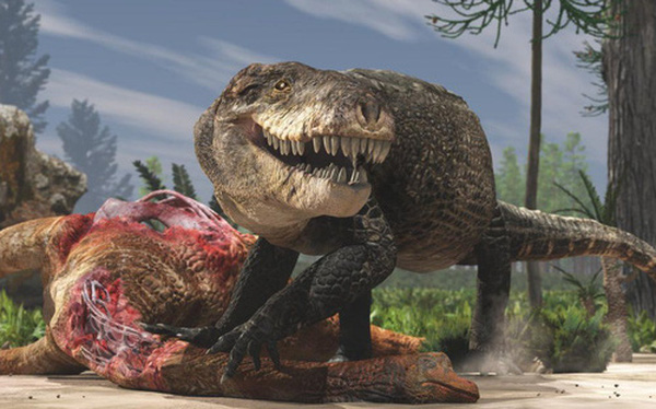 Phát hiện 2 hóa thạch của loài khủng long mặt cá sấu dài 9m